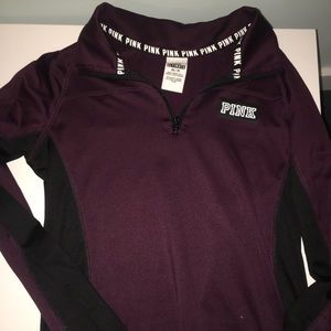 PINK Zip-up Athletic Pull over